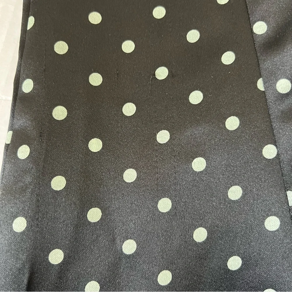 Vintage Jessica McClintock Gunne Sax Polka Dot Pin Up Party Dress Size 3/4